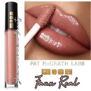 Pat Mcgrath FAUX REAL LUST GLOSS (Deep Beige W/ Pearlescent Finish)